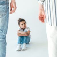 Parents arguing over a child
