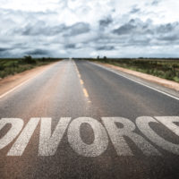 DIVORCE marked road
